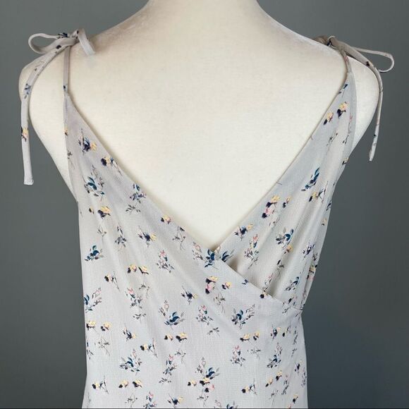 All Saints Mika Grey Floral Summer Dress - Picture 6 of 9